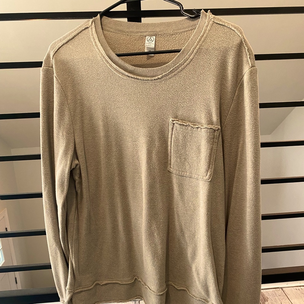 Tan sweatshirt